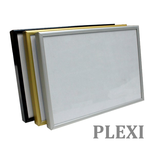 Rama aluminiowa z pleksi SREBRO MAT 30x40 cm - obrazek 3